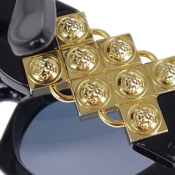 Gianni Versace Sunglasses Eyewear Black Small Good